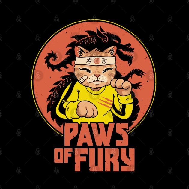 Paws of Fury by Vincent Trinidad Art