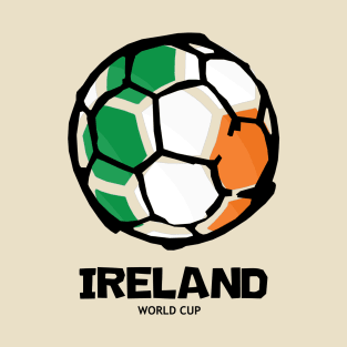 Ireland Football Country Flag T-Shirt