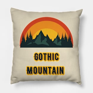 Gothic Mountain Pillow