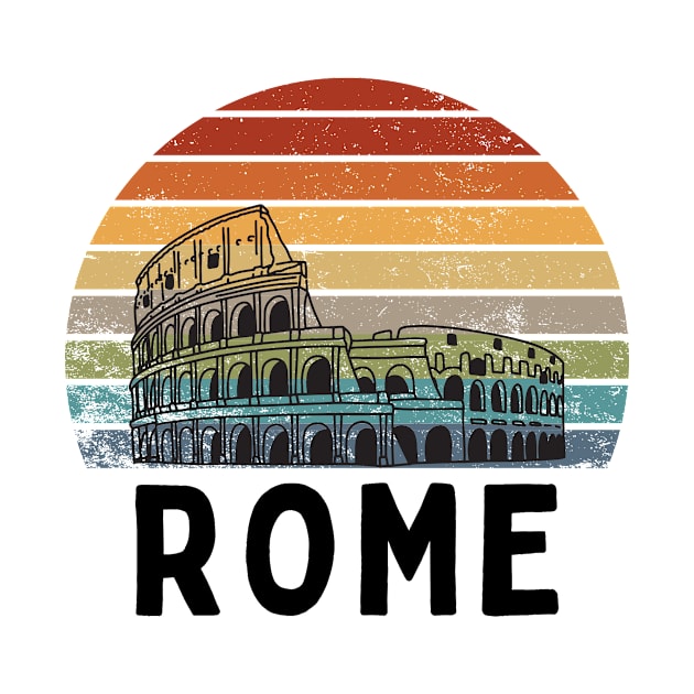 Rome sunset design by IOANNISSKEVAS