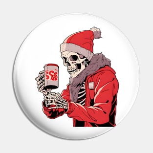 Christmas Celebration with a Skull Twist Pin