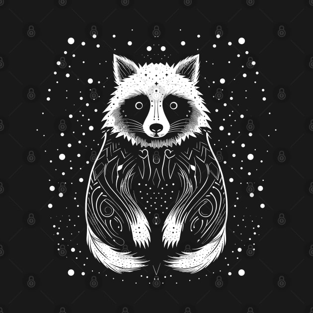 cute raccoon by Yopi