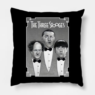 The three stooges t-shirt Pillow