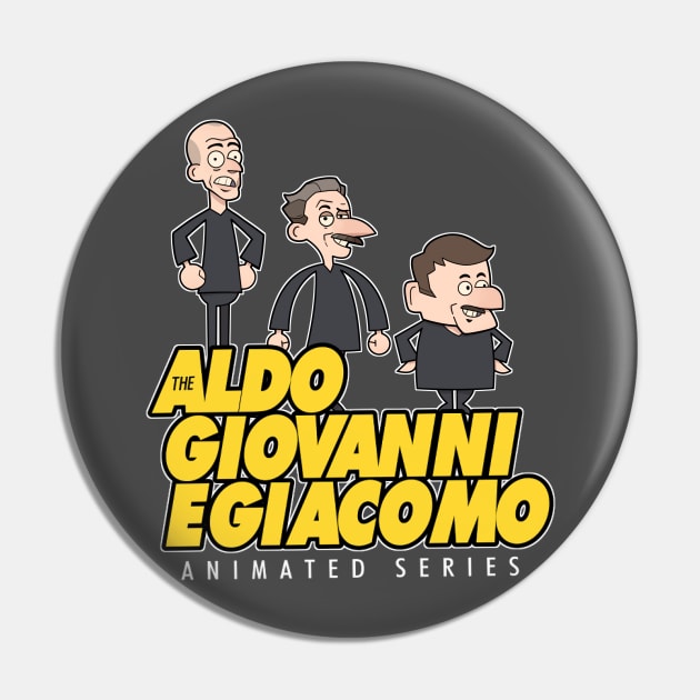 The Aldo, Giovanni e Giacomo Animated Series Pin by danilocirillo