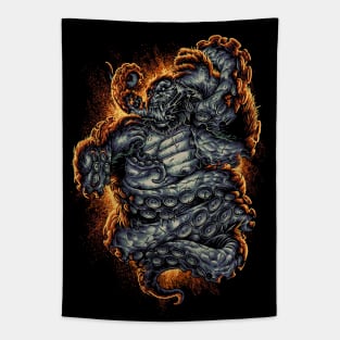 Fight of Titans Tapestry