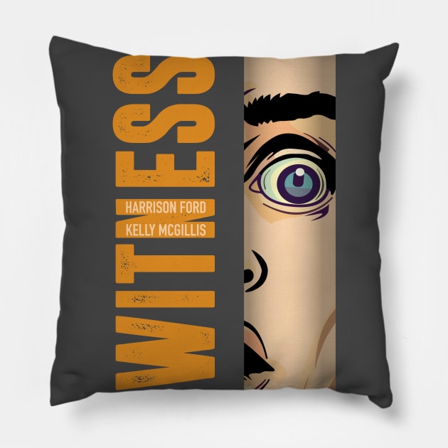 Witness - Alternative Movie Poster Pillow by MoviePosterBoy