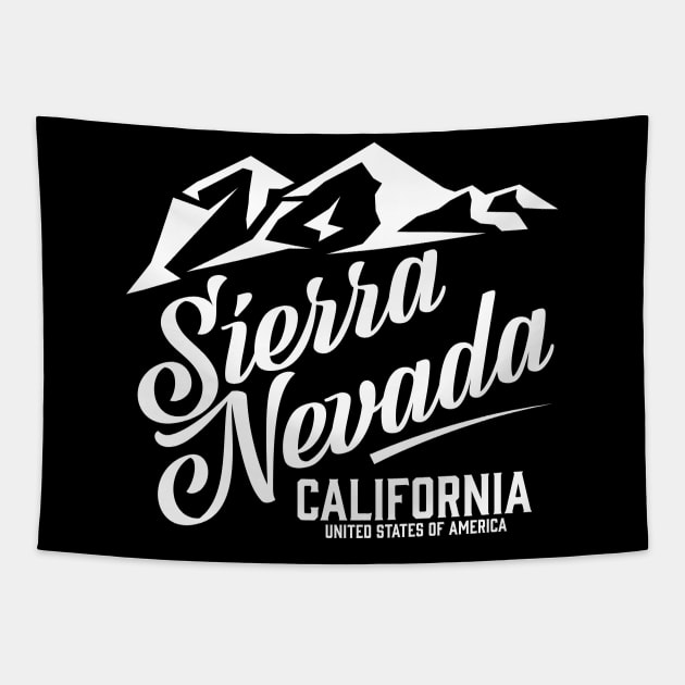 Sierra Nevada California USA Tapestry by nickemporium1