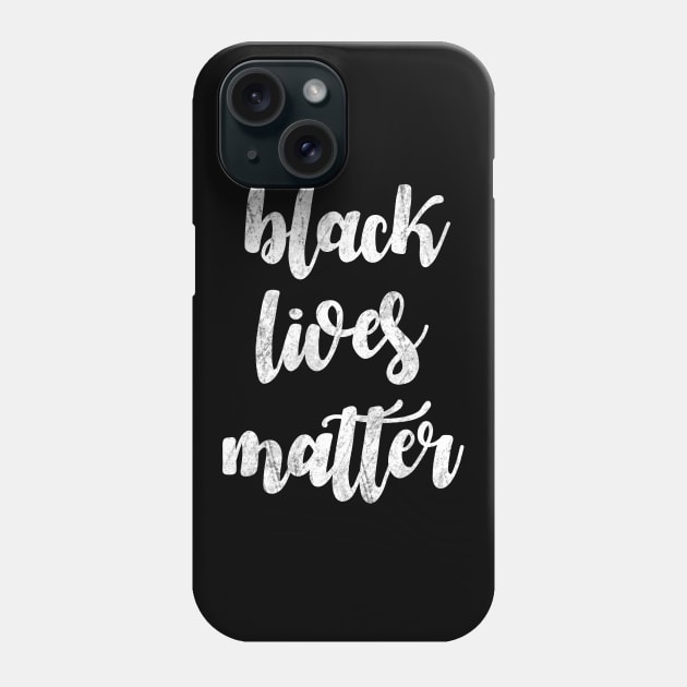 Black lives matter Phone Case by valentinahramov