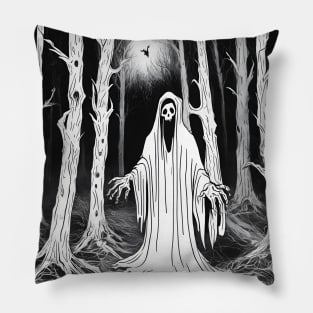 Forest Ghost Pillow