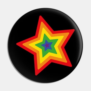 Gay Star 1 Pin