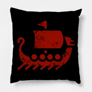 Vikings Ship Pillow