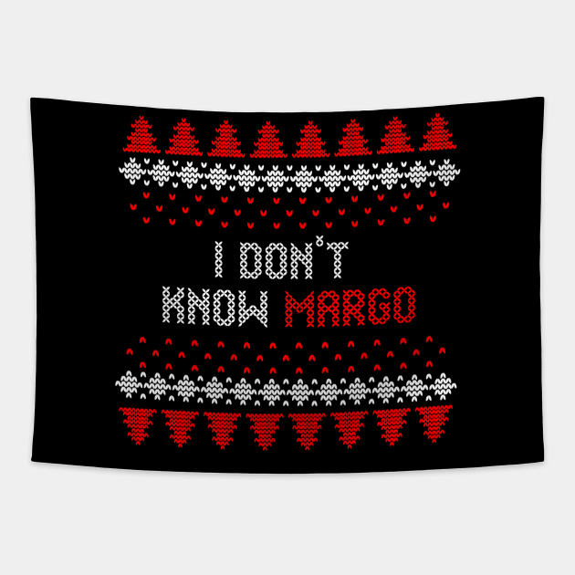 I Don't Know Margo Tapestry by Printnation