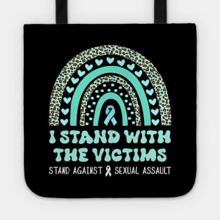 I Stand With The Victims Sexual Assault Awareness Tote