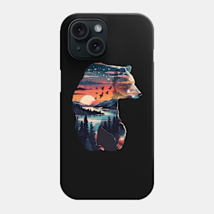 Grizzly Bear Nature Nurturers Phone Case