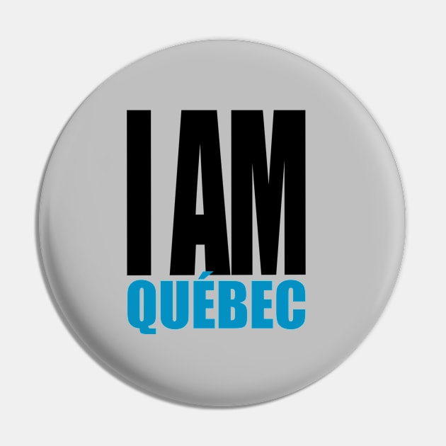 I am Quebec Pin by INKUBATUR