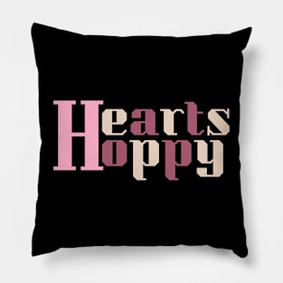 Hoppy Hearts Pillow