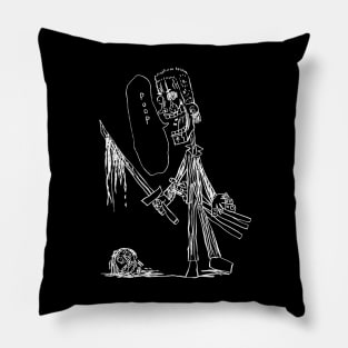 Three Swords Samurai Pillow