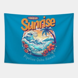 Pipeline Hawaii surf 8212 Tapestry