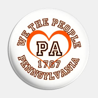 Show your Pennsylvania pride: Pennsylvania gifts and merchandise Pin