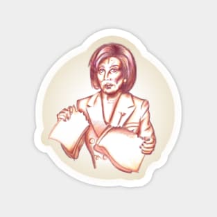 Nancy Pelosi Rips the Transcript Magnet