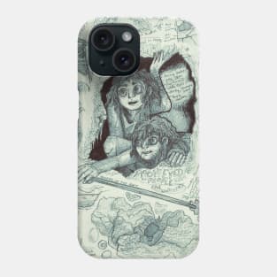 Moon-Eyed People Study Phone Case