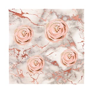 Rose Gold Marble T-Shirt