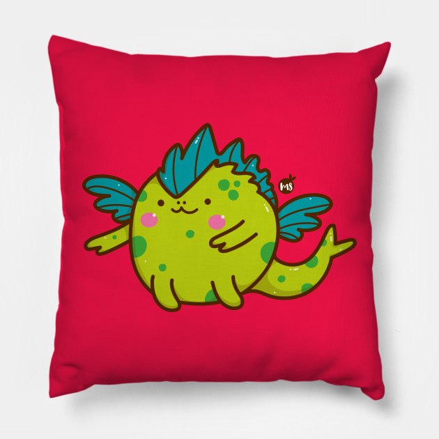 Dragon - Chinese horoscope Pillow by MisturaDesign