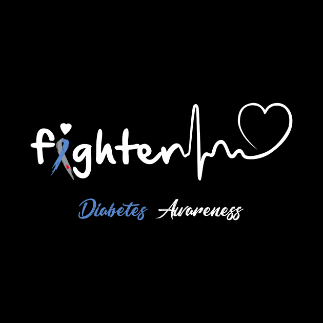 Fighter Diabetes Awareness T1D Gift by thuylinh8