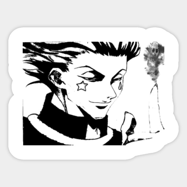 Anime Manga Hxh Shirt T Shirt Anime Manga Hisoka Sticker