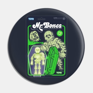 Retro Bones Toy Pin