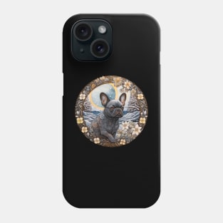 Artistic Frenchie Illustration Phone Case