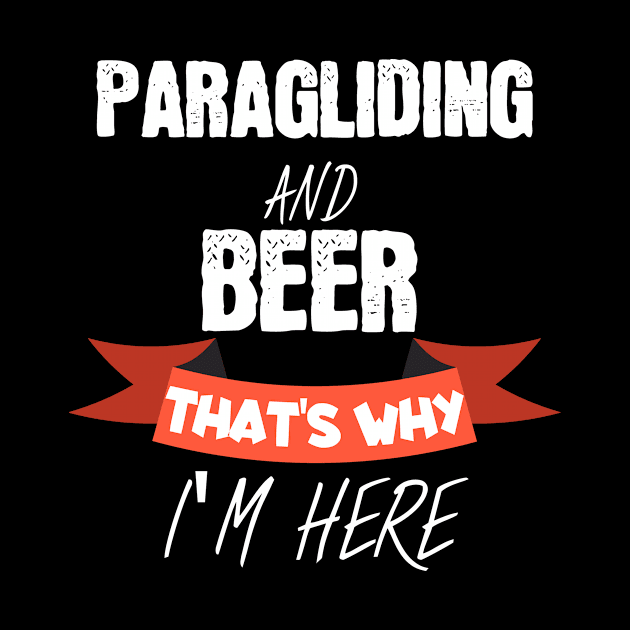 Paragliging and beer by maxcode