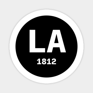 Louisiana | LA 1812 Magnet