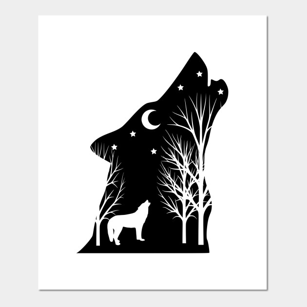 Wolf Silhouette Wolf Silhouette Posters And Art Prints Teepublic Wolf Silhouette Wolf Silhouette Posters And Art Prints Teepublic