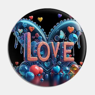 Love signs Pin