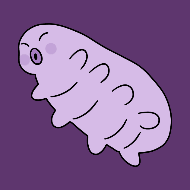 Purple Waterbear by saradaboru