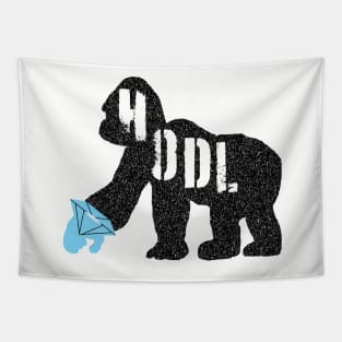 Diamond Hand HODLE Ape Tapestry