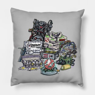I Aint Afraid of No Ghosts - Ghostbusters Prop Pile Pillow