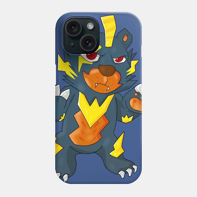 Fakemon Bear BETHUNDER Phone Case by RahmanDG