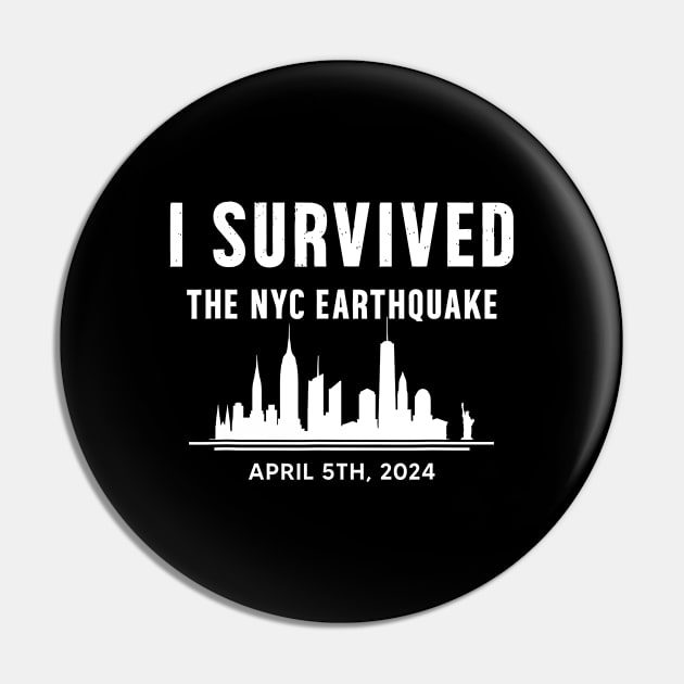 I-survived-the-nyc-earthquake Pin by SonyaKorobkova