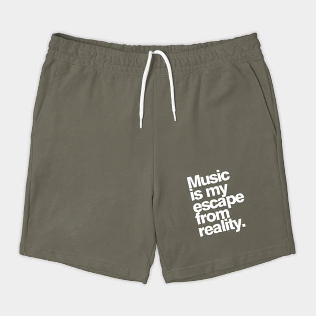 Music Is My Escape from Reality by Darksavage
