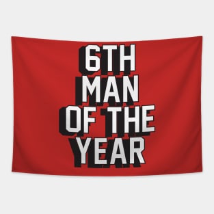 6th Man of the Year Tapestry