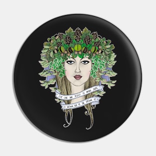 Respect Mother Earth Pin