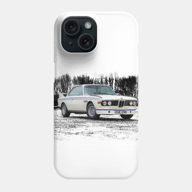 BMW 3.0 CSL Phone Case by masboyyy