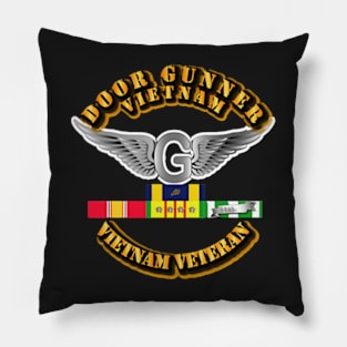 Door Gunner - VN w SVC Ribbons Pillow