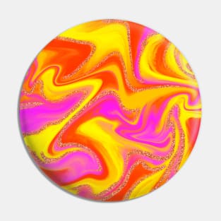 Colorful Abstract Design Pin