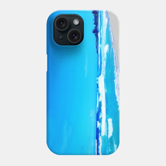 Caribbean Coast Phone Case by EloiseART