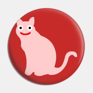 WEIRED CAT Pin