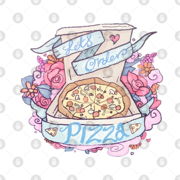 Lets Order Pizza by Nayo Draws