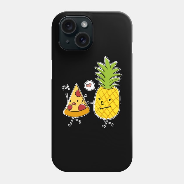 Hawaiian Pizza Pineapple Phone Case by AmazingDesigns